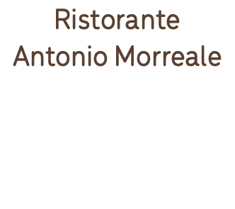Ristorante Antonio Morreale Mechelsesteenweg 212 1933 Sterrebeek 0498/07 20 32 antoniomorreale@live.be